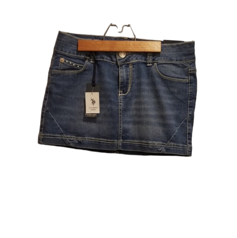 U.S. POLO ASSN. NWT Womens size 5/6 jean sk